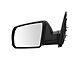 Manual Mirror; Black; Driver Side (07-13 Tundra)