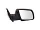 Powered Mirror; Textured Black; Passenger Side (07-11 Tundra SR5)