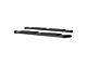 Regal 7-Inch Oval Side Step Bars; Textured Black (07-21 Tundra Double Cab)
