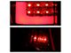 Light Bar LED Tail Lights; Chrome Housing; Smoked Lens (07-13 Tundra)