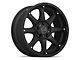 Black Rhino Glamis Matte Black 5-Lug Wheel; 18x9; 12mm Offset (14-21 Tundra)