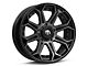 Fuel Wheels Siege Gloss Black Machined 5-Lug Wheel; 20x9; 20mm Offset (07-13 Tundra)