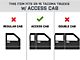 Cutlass Running Boards; Black (05-23 Tacoma Access Cab)