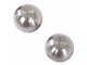 1-Inch Shank Interchangeable Hitch Ball Set; 1-7/8 to 2-Inch; Stainless Steel