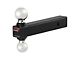 2-Inch Receiver Hitch Multi-Ball Mount with 2 and 2-5/16-Inch Chrome Balls (Universal; Some Adaptation May Be Required)