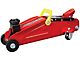 Big Red Trolley Floor Jack; 2-Ton Capacity