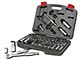 3/8-Inch Drive Mechanics Tool Set; 51-Piece Set