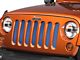 Under The Sun Inserts Grille Insert; Hydro Blue (07-18 Jeep Wrangler JK)