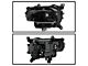 OE Style HID Projector Headlight; Black Housing; Clear Lens; Driver Side (14-18 Jeep Cherokee KL w/ Factory HID Headlights)