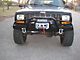 Affordable Offroad Elite Winch Front Bumper and Rear Bumper; Bare Steel (84-01 Jeep Cherokee XJ)