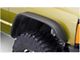 Bushwacker Flat Style Fender Flares; Front and Rear; Textured Black (84-01 Jeep Cherokee XJ)