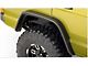 Bushwacker Flat Style Fender Flares; Front and Rear; Textured Black (84-01 Jeep Cherokee XJ)