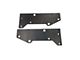 Front Bumper Mounting Plate Kit; Bare Steel (84-01 Jeep Cherokee XJ)