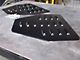 Hood Vent/Louvers; Matte Black (84-01 Jeep Cherokee XJ)