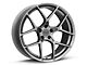 American Racing Crossfire Graphite Wheel; 20x9; 35mm Offset (84-01 Jeep Cherokee XJ)