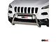 OMAC Push Bull Bar; Silver (14-23 Jeep Cherokee KL)