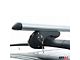 OMAC Roof Rack Cross Bars; Silver (14-18 Jeep Cherokee KL)