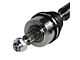 CV Axle Assembly; Front Passenger Side (19-21 Jeep Cherokee KL w/ Locking Differential)