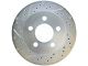 StopTech Sport Drilled and Slotted Rotor; Front Passenger Side (1999 Jeep Cherokee XJ w/ 3-Inch Cast Rotors; 00-01 Jeep Cherokee XJ)