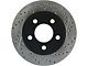 StopTech Sport Drilled and Slotted Rotor; Front Passenger Side (1999 Jeep Cherokee XJ w/ 3-Inch Cast Rotors; 00-01 Jeep Cherokee XJ)