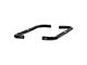 3-Inch Round Side Step Bars; Black (84-01 Jeep Cherokee XJ)