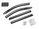 Goodyear Car Accessories Shatterproof Tape-On Window Deflectors (14-23 Jeep Cherokee KL)