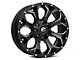 Fuel Wheels Assault Gloss Black Milled Wheel; 18x9; -12mm Offset (84-01 Jeep Cherokee XJ)