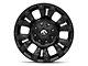 Fuel Wheels Vapor Matte Black Wheel; 18x9; 1mm Offset (84-01 Jeep Cherokee XJ)