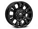 Fuel Wheels Vapor Matte Black Wheel; 18x9; 1mm Offset (84-01 Jeep Cherokee XJ)