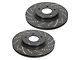 EBC Brakes GD Sport Slotted Rotors; Rear Pair (14-23 Jeep Cherokee KL w/ Single Piston Front Calipers)