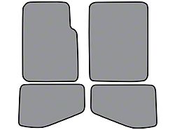 ACC Complete Cutpile Die Cut Carpet Front and Rear Floor Mats (97-06 Jeep Wrangler TJ w/ Long Center Console, Excluding Unlimited)