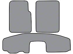 ACC Complete Cutpile Die Cut Carpet Front and Rear Floor Mats (97-06 Jeep Wrangler TJ w/ Short Center Console, Excluding Unlimited)