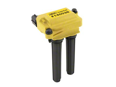 Accel SuperCoil Ignition Coil; Yellow (05-20 V8 HEMI Jeep Grand Cherokee WK & WK2)