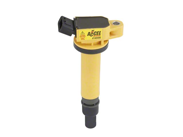 Accel SuperCoil Ignition Coil; Yellow (05-12 Tacoma)