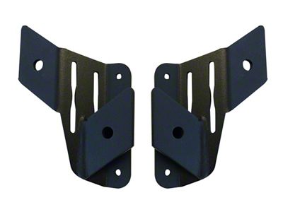 ACE Engineering Double Cube Light Cowl Mount; Texturized Black (18-24 Jeep Wrangler JL, Excluding Rubicon 392)