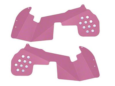 ACE Engineering Front Inner Fender Kit; Pinky (18-24 Jeep Wrangler JL, Excluding EcoDiesel)