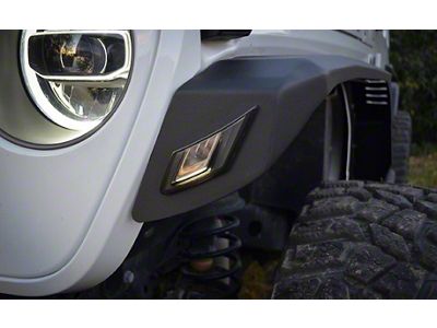 ACE Engineering Narrow Fender Flares; Bare Metal (18-24 Jeep Wrangler JL)