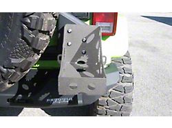ACE Engineering Pro Series Rear Bumper Jerry Can Holder Kit; Gray Hammertone (07-24 Jeep Wrangler JK & JL)