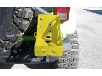 ACE Engineering Pro Series Rear Bumper Jerry Can Holder Kit; Lemon Peel (07-24 Jeep Wrangler JK & JL)