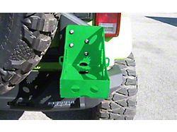 ACE Engineering Pro Series Rear Bumper Jerry Can Holder Kit; Neon Green (07-24 Jeep Wrangler JK & JL)