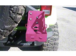 ACE Engineering Pro Series Rear Bumper Jerry Can Holder Kit; Pinky (07-24 Jeep Wrangler JK & JL)