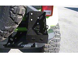 ACE Engineering Pro Series Rear Bumper Jerry Can Holder Kit; Texturized Black (07-24 Jeep Wrangler JK & JL)