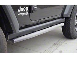 ACE Engineering Rock Sliders; Cloud White (18-24 Jeep Wrangler JL 2-Door)