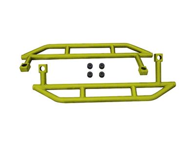 Rock Sliders; Gecko Green (97-06 Jeep Wrangler TJ, Excluding Unlimited)