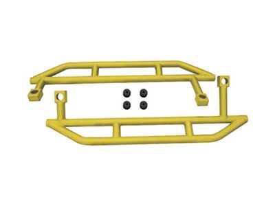 Rock Sliders; Lemon Peel (97-06 Jeep Wrangler TJ, Excluding Unlimited)