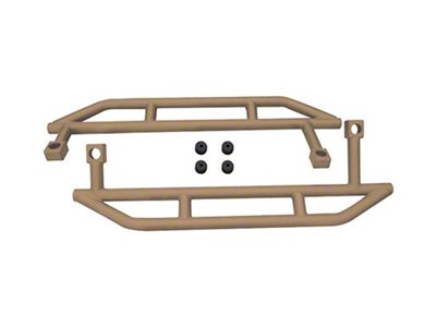 Rock Sliders; Military Beige (97-06 Jeep Wrangler TJ, Excluding Unlimited)