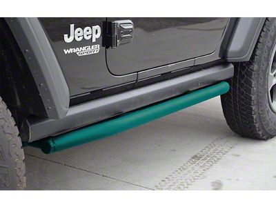 Rock Sliders; Teal (18-25 Jeep Wrangler JL 2-Door)