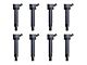 Ignition Coils; Black; Set of Eight (03-09 4.7L 4Runner)