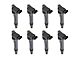 Ignition Coils; Black; Set of Eight (10-21 4.0L 4Runner)