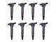 Ignition Coils; Black; Set of Eight (03-09 4.0L 4Runner; 2010 2.7L 4Runner)